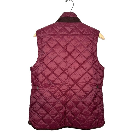 Maker & Company | Burgundy Quilted Vest Size Small - Picture 2 of 7